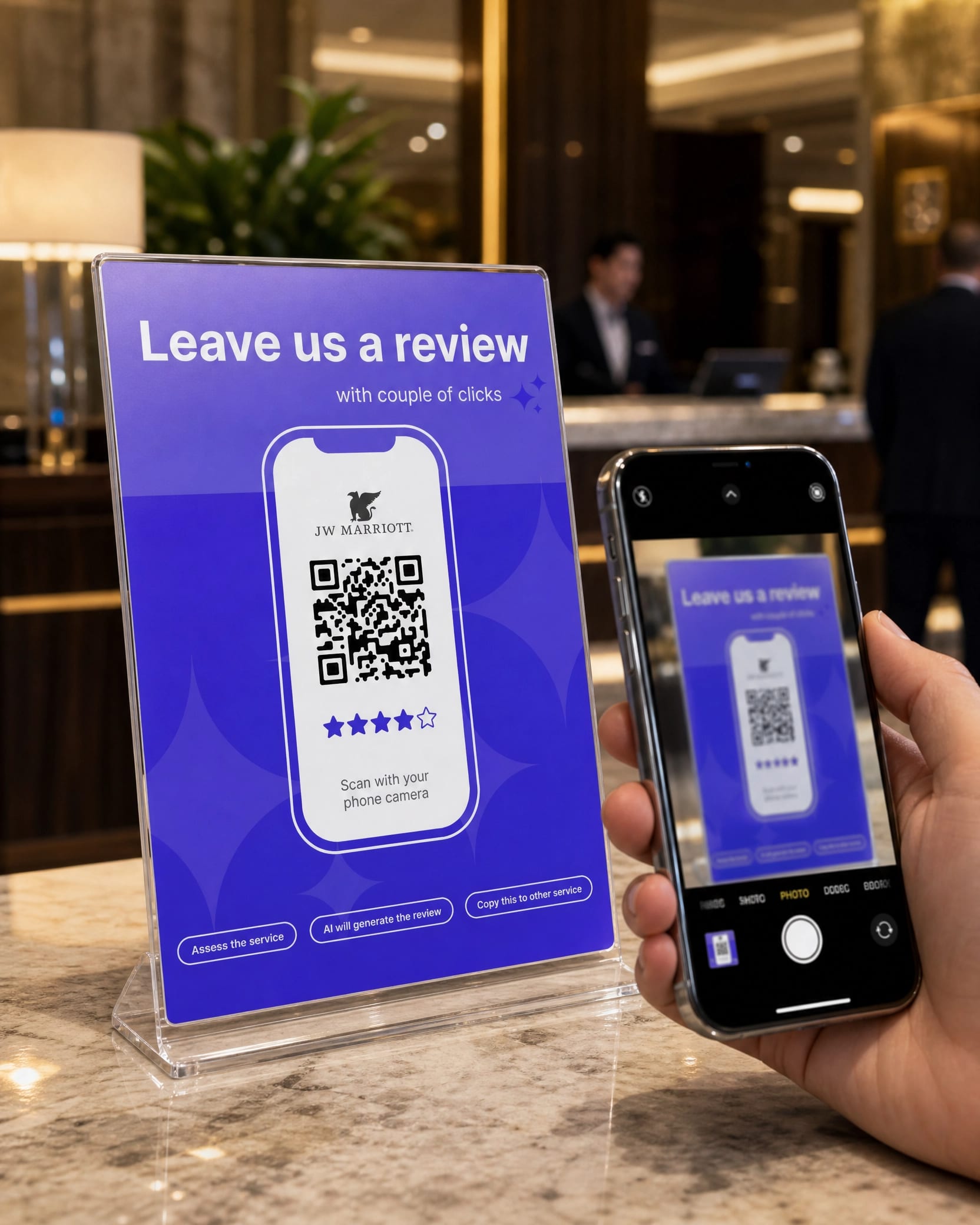QR code scan